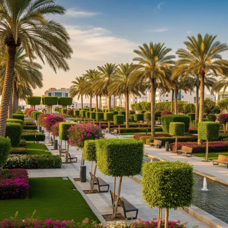 قص وتزيين الأشجار بالرياض